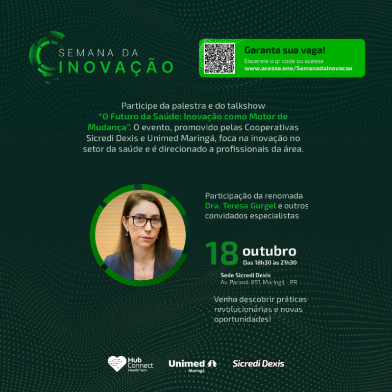 Imagem de Semana da Inovação - O Futuro da Saúde: Inovação como Motor de Mudança