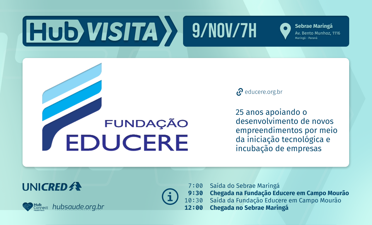 Imagem de HUB Visita Fundação Educere