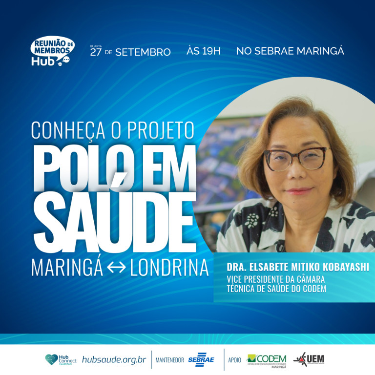Imagem de Projeto Polo em Saúde Maringá e Londrina - Reunião de membros de setembro