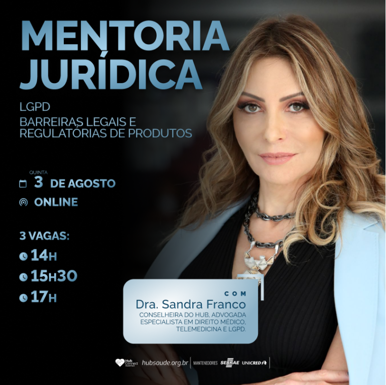 Imagem de Mentoria Jurídica: LGPD e Barreiras Legais e Regulatórias de Produtos