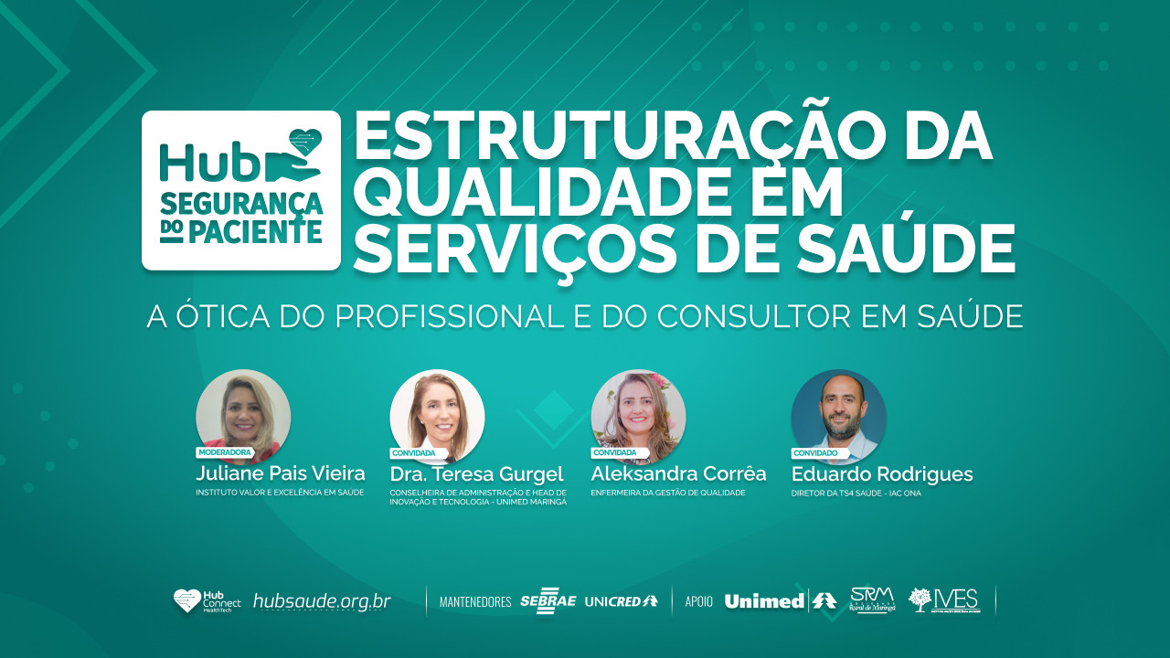 Imagem de Hub Segurança do Paciente: Estruturação da Qualidade em Serviços de Saúde